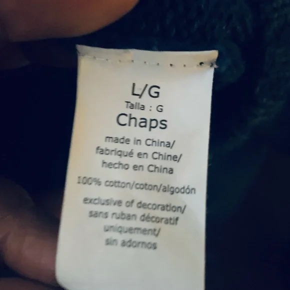 CHAPS MEN PULLOVER SWEATER - Picture 7 of 7